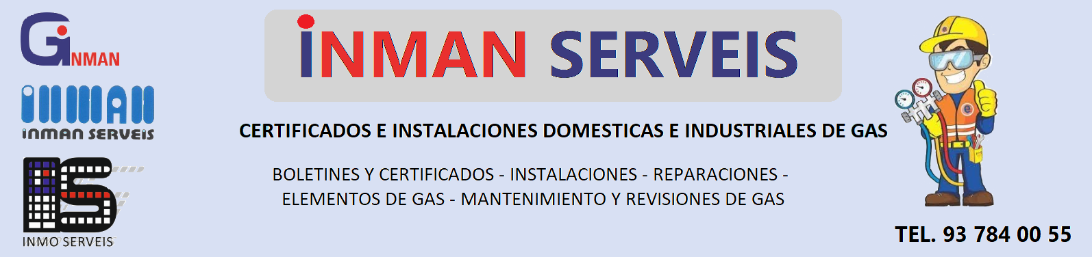 Boletin GAS BARCELONA INMAN SERVEIS Header